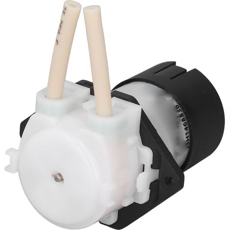 Mini pompe péristaltique à moteur CC à balais, petite pompe doseuse électrique auto-amorçante pour liquides, débit 90 ml/min, 5 W, 24 V (1/5)