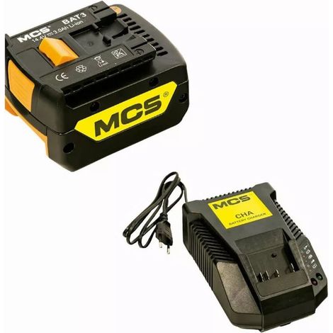 Kit batterie avec chargeur Sovelor 14.4V Li-Ion pour DFB 16 ventilateur