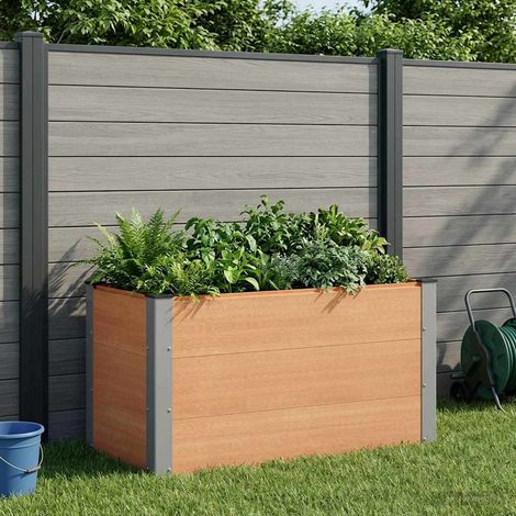 Teenpull – Hochbeet Braun 100 x 50 x 54 cm (1/5)