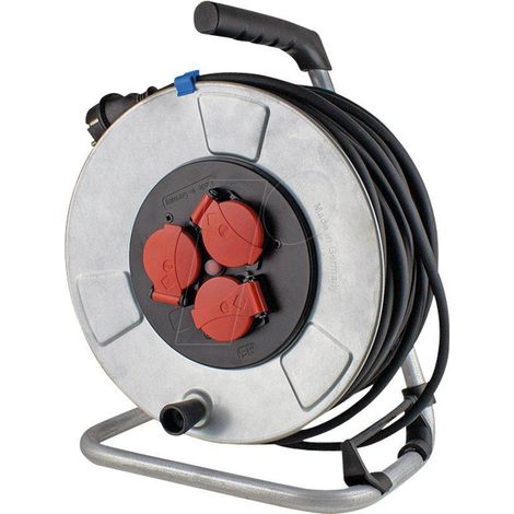 Sourcing AS-SCHWABE H05RR-F 3G1,5 50m negro alargador eléctrico (1/2)
