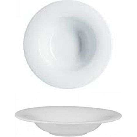 SELTMANN - PIATTO GOURMET FONDO SAVOY  27 CM IN PORCELLANA BIANCA