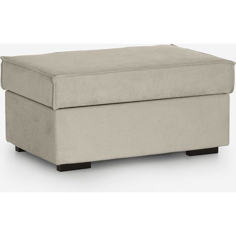 Pouf contenitore idrorepellente con apertura a gas made in Italy Gavia - Talpa