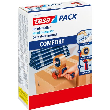 Tesa Handabroller PACK COMFORTfür Packband-Rollen bis 50m (1/10)