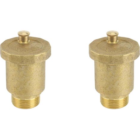 soupapes de purge d'air automatiques en laiton, filetage mâle 3/4 pouce, pour chauffe-eau solaire. Outils pour soupape de décharge de pression. (1/5)
