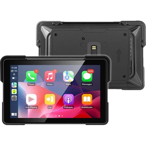 Navigation Moto, Écran Étanche de 7 Pouces, Connectivité Bluetooth, MT (1/2)