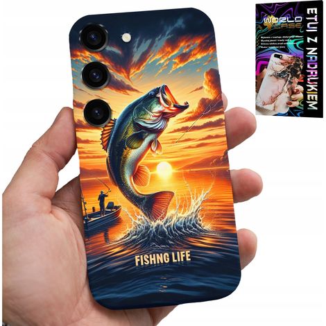 Custodia per Samsung Galaxy S23 Plus - custodia a forma di canna da pesca + vetro (1/5)