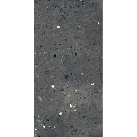 Grès Cérame Effet Pierre Terrazzo Noir 60X120 - Ei6081 (Ceramishop.fr) (1/5)
