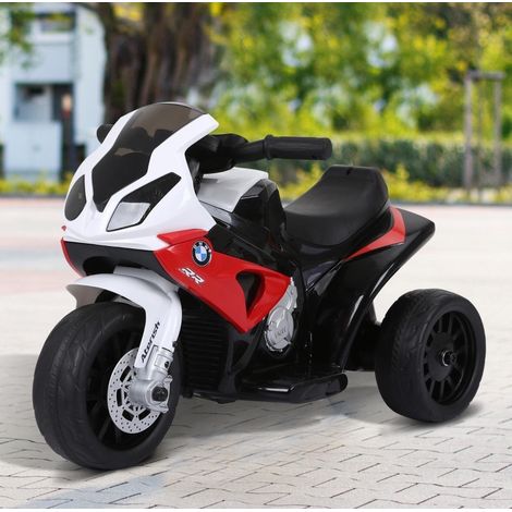 Triciclo elettrico per bambini BMW S1000RR, 6 V, rosso, 66 x 37 x 44 cm DESVIAE (1/5)