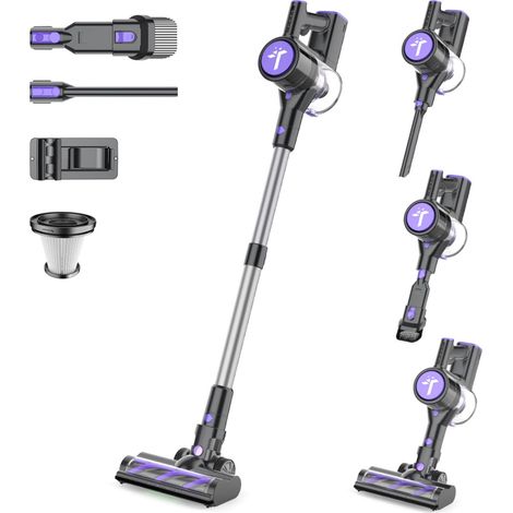 Teendow P11Pro aspiradora de mano 300W 45KPA inalámbrica - Morado (1/5)