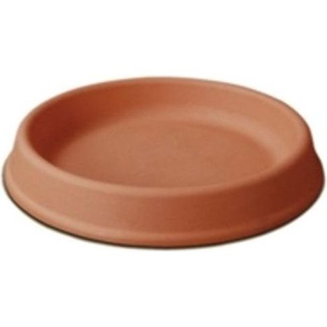 Soucoupe ronde en résine Eilos Impruneta Di Martino - Taille Ø50 pour pot Ø59 cm