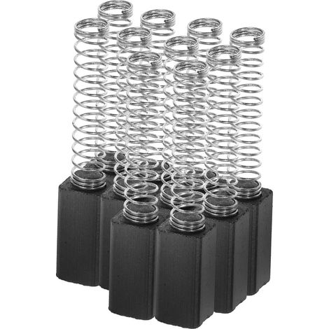 40 Pièces Balais de Carbone pour Petits Moteurs Électriques Ressort, Accessoires de Réparation Efficaces pour Machines à Coudre Domestiques et Appareils Ménagers (1/5)