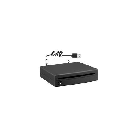 Autoradio Lecteur USB 2.0 CD/DVD Externe pour Interface Stéréo Connexion USB Lecteur Navigation GPS, 1 DIN Voiture CD/DVD Externe (1/5)