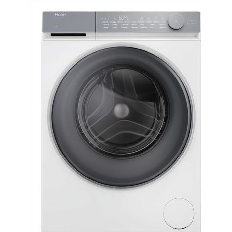 Haier HW90-B14367U1-IT lavatrice Caricamento frontale 9 kg 1400 Giri/min Argento, Bianco (1/4)