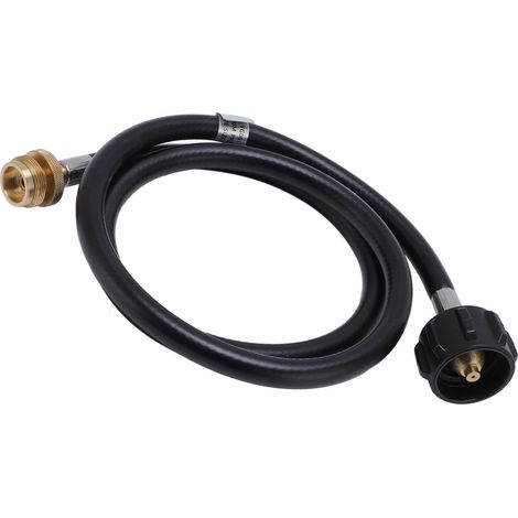 Flexible prolongateur de remplacement pour bouteille gaz nomade barbecue réchaud chauffage camping-car 1lb à 20lb 6ft (1/5)