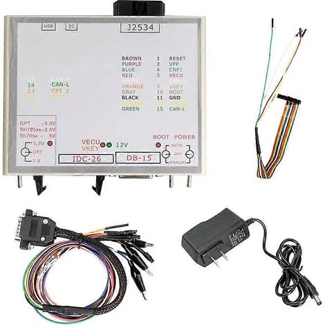 Programmateur 3 interrupteurs Adaptateurs de boîtier d'alimentation Indicateur LED du boîtier d'alimentation (1/5)