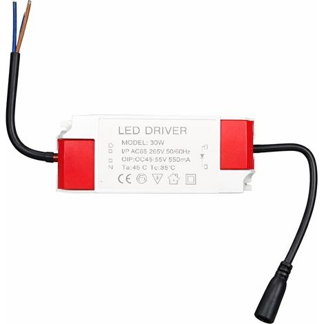 Driver 85-265V Salida 45-55V 550mA 30W 30 W
