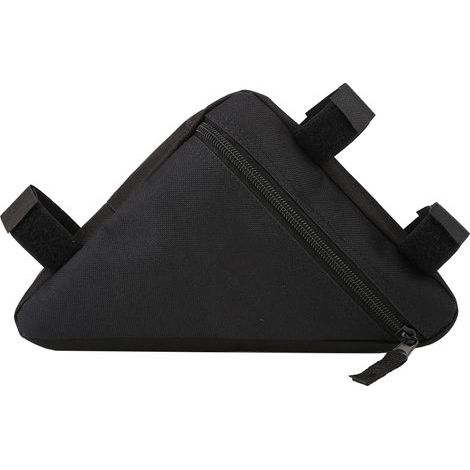 Schnellspanner-Vordersattel, Fahrradzubehör, Oberrohr, dreieckige Werkzeugtasche (schwarz) (1/5)