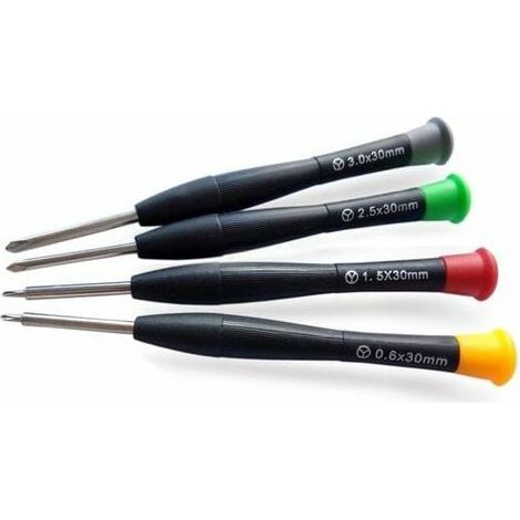 4 Pcs 3 Point Screwr Set 0.6mm 1.5mm 2.5mm 3.0mm Y Tip Screwr Repair Tool (1/3)