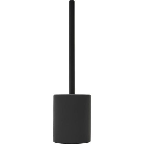 Feel Brosse WC en céramique, noir (SATDFEEL37CE)