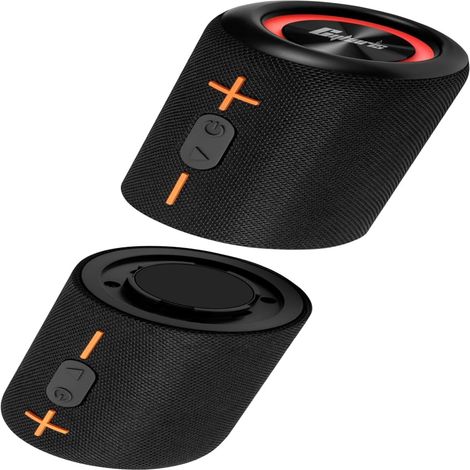 Abnehmbarer Bluetooth 5.3-Lautsprecher, IPX6 wasserdichter tragbarer Lautsprecher, 20 W Stereoklang, 24 Stunden Akkulaufzeit, TWS-Kopplung für Partys und (1/5)