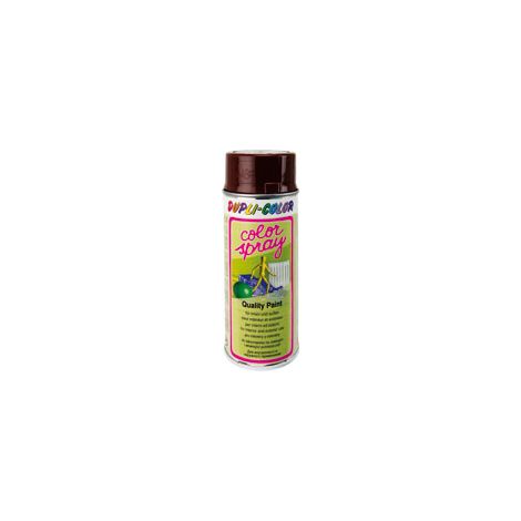 Spray de peinture synthétique DUPLI-COLOR, brun noix brillant, 400 ml