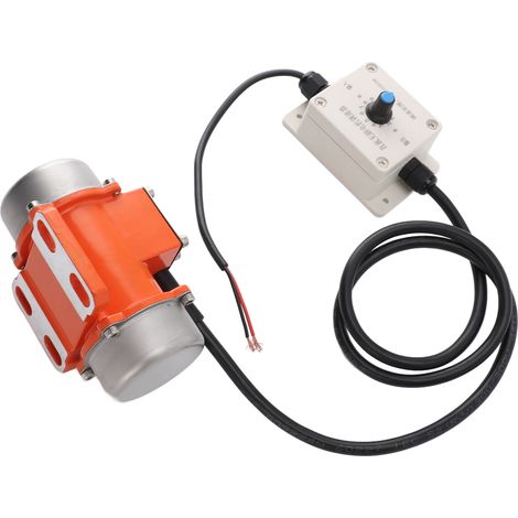 Moteur vibrant pour béton avec variateur de vitesse, 24 V CC, sans balais, IP65, en alliage d'aluminium, 20 W (1/5)