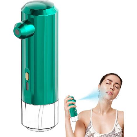 Humidificateur facial, nébuliseur portable, brumisateur et vaporisateur pour le visage Petit humidificateur portatif idéal pour les débutants Brumisateur pratique pour les week-ends, les voyages et (1/5)