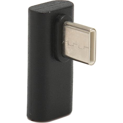 Adaptateur USB C 90° Mâle-Femelle, USB 3.1 10Gbps Haute Vitesse, Compatible Charge Rapide et Transfert Données pour Ordinateur Portable (1/5)