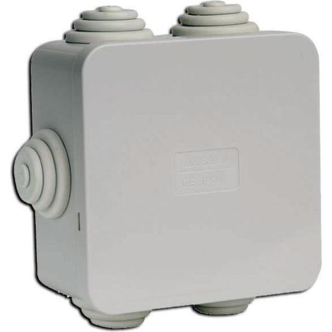 Caja estanca cuadrada 85x85x45 mm con presión