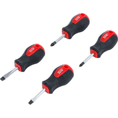 Diy 90727 Jeu de tournevis pour carburateur Plats/cruciformes PZ longueur de la lame 40 mm 4 pièces (1/2)