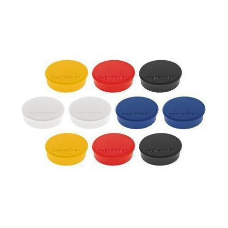 magnetoplan Magnet Discofix Hobby 1664510 25mm sortiert 10 St./Pack. (1/4)