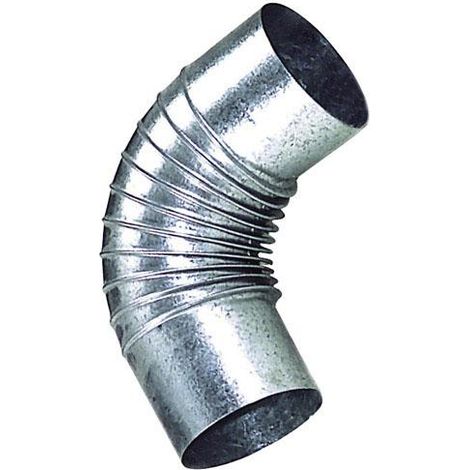 Verzinkter Ofenbogen 110 mm. 90°.
