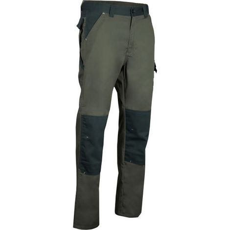 Pantalon renforcé aux genoux olive/vert US Taille 56 (1/2)