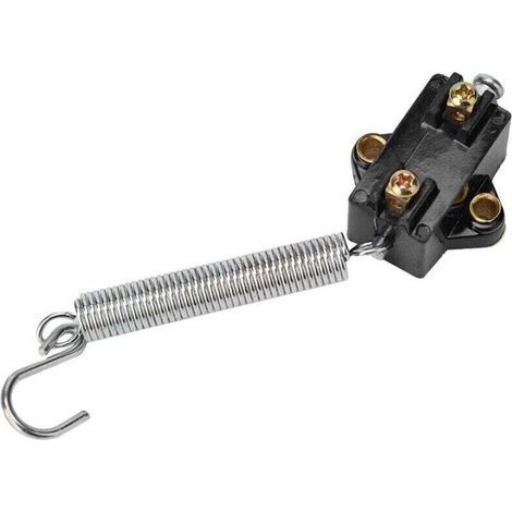 Interrupteur de Feu Stop, Interrupteur de Feu Stop Universel pour Moto 12 V Normalement Ouvert, Tirez pour Faire (1/4)