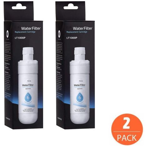 Lot de 2 filtres (LT1000P) Réfrigérateur, filtre à eau du réfrigérateur (1/5)