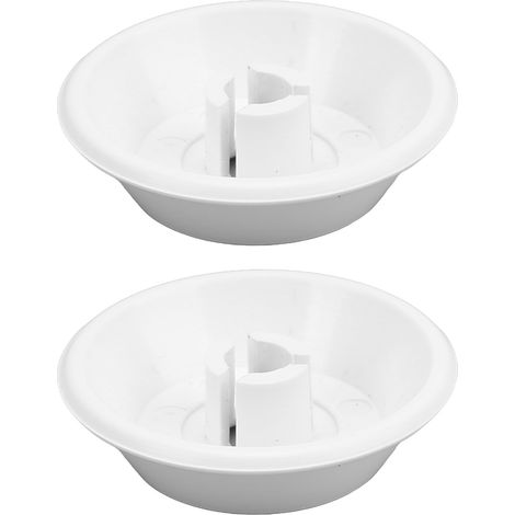 2 Pièces Bouchons de Bobine Pratiques Résistants à l'Usure pour Machine à Coudre - Couvercles de Bobine de Rechange (1/5)
