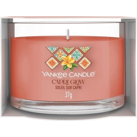 Vela mini Capri Glow de Yankee Candle, 37 g