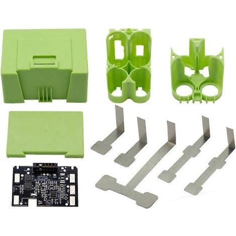 Boîtier de batterie pour iRobot Roomba i7, i7+, i4+, i3, i3+, E5, E6, aspirateur robot, boîtier lithium-ion et circuit imprimé de charge équilibrée (1/5)