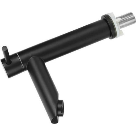 robinet d'évier Robinet d'eau froide simple de robinet de lavabo en acier inoxydable G1 / 2in pour toilette de salle de (1/3)