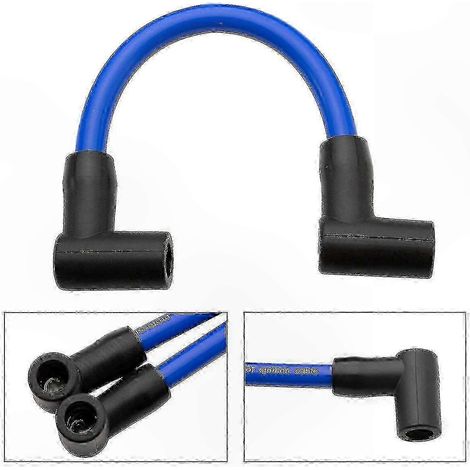 Câble de bougie marine 2 pièces pour moteur hors-bord Johnson Evinrude, remplace 18-8816-1 582365 G20241545190, fil d'allumage étanche, kit de rechange compatible (1/5)