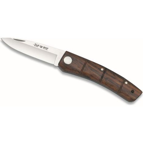 Vespa 443 rasoio Miguel Nieto 18,5 cm, con lama in acciaio 8 cms e mango cocobolo in legno naturale.