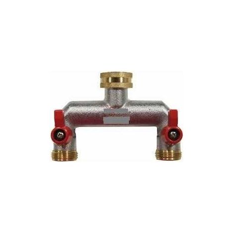 Raccordi Rapidi Ottone Vigor Rubinetti 3-4F 2Vie 3-4M. Art. 469-U