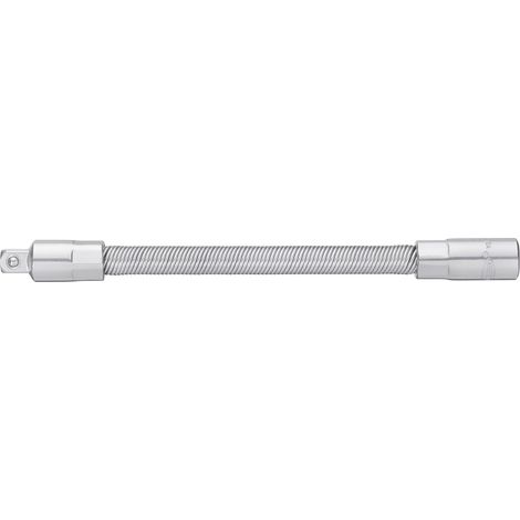 VIGOR Flexible Verlängerung, 1/4 (6,3 mm) Vierkant hohl, 1/4 (6,3 mm) Vierkant massiv, 145 mm (1/2)
