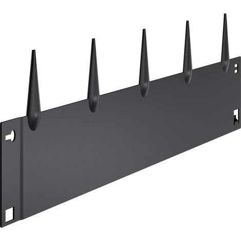 Mophorn Rasenkante, 5er-Set, 990x207x1,5 mm, rostbeständige Metall-Beeteinfassung, Beetumrandung, Raseneinfassung, leicht zu montieren, Abgrenzung für Blumenbeete und Gartenwege (1/5)