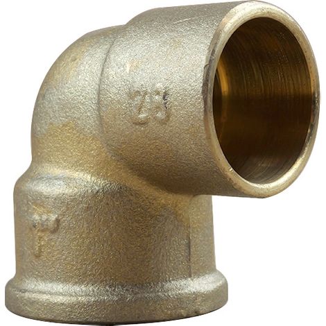 Coude 90° Femelle 90 GCU 1" (26/34) - Tube Cuivre Ø28 - Arcanaute (1/3)