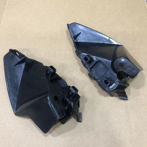 1 pair of 109549500A and 109549600A are suitable for 12-13 Tesla Model 3 bumper bracket covers. (1/4)
