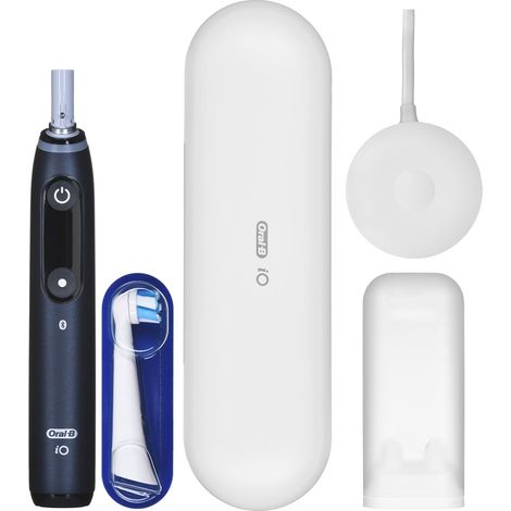 Oral-B iO iO7 Adulte Brosse à dents rotative Bleu (1/5)