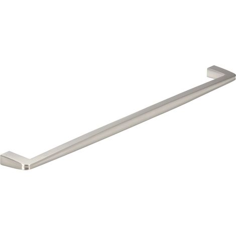 Siro Griff Bias LA 320mm - Möbelgriff - Griff für Möbel Breite 332mm, Zinkdruckgusss Edelstahl Effekt (1/5)