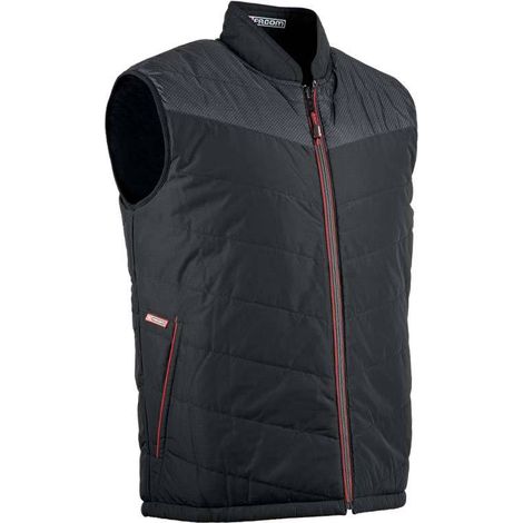 Bodywarmer doudoune réversible gris/noir Flag - Facom - Taille Vêtement XL (1/4)