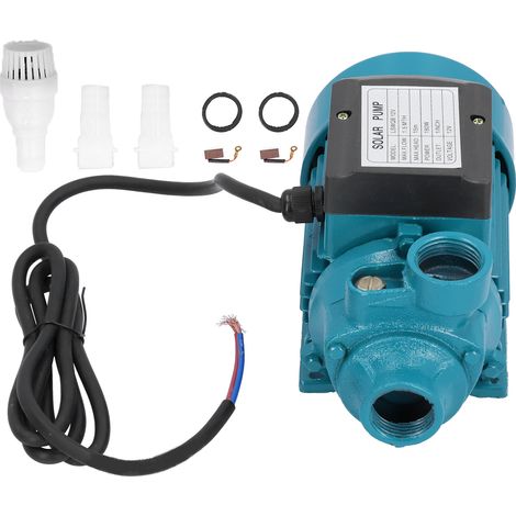 Pompe à eau avec roue unipolaire horizontale, moteur monocellulaire pour irrigation, hauteur 15m, 180W DC12V (1/5)